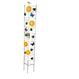 Butterfly and Sunflower Garden Trellis 6’ T x 12” Wide Comes in 5 Sections